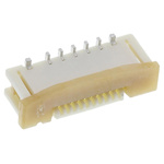 Molex, Easy-On, 52559 0.5mm Pitch 10 Way Straight Female FPC Connector, ZIF Vertical Contact