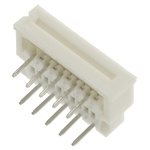 Molex, Easy-On, 5597 1.25mm Pitch 10 Way Right Angle Female FPC Connector, ZIF Top Contact