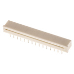 Molex, Easy-On, 5597 1.25mm Pitch 30 Way Right Angle Female FPC Connector, ZIF Top Contact