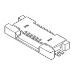 Molex, 54550 0.5mm Pitch 8 Way Right Angle Female FPC Connector, ZIF