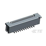 TE Connectivity 0.5mm Pitch 40 Way Vertical Female FPC Connector, ZIF Vertical Contact