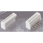 JST 1.25mm Pitch 20 Way Right Angle Female FPC Connector, LIF Bottom Contact