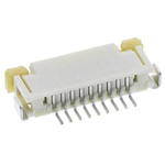 Molex, Easy-On, 52207 1mm Pitch 9 Way Right Angle Female FPC Connector, ZIF Top Contact