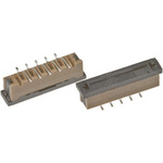 Amphenol Communications Solutions 1mm Pitch 16 Way Straight Female FPC Connector, ZIF Vertical Contact