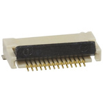 Omron, XF2M 0.5mm Pitch 14 Way Right Angle Female FPC Connector, Top and Bottom Contact