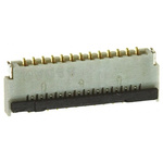 Hirose, FH39 0.3mm Pitch 25 Way Right Angle Female FPC Connector, ZIF Top and Bottom contact
