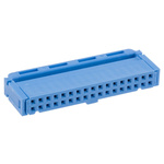 TE Connectivity 34-Way IDC Connector Socket for Cable Mount, 2-Row