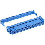 TE Connectivity 40-Way IDC Connector Socket for Cable Mount, 2-Row
