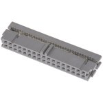 3M 34-Way IDC Connector Socket for Cable Mount, 2-Row