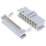 3M 14-Way IDC Connector Socket for Cable Mount, 2-Row