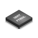 Bridgetek FT903L-C-T, 32bit FT32 Microcontroller, FT90, 100MHz, 256 kB Flash, 100-Pin LQFP