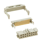 3M 16-Way IDC Connector Socket for Cable Mount, 2-Row