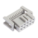3M 10-Way IDC Connector Socket for Cable Mount, 2-Row