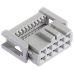 3M 10-Way IDC Connector Socket for Cable Mount, 2-Row