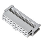 3M 20-Way IDC Connector Socket for Cable Mount, 2-Row