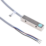 Pepperl + Fuchs Inductive Sensor - Block, PNP Output, 1.5 mm Detection, IP67, Cable Terminal