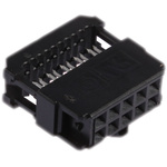 TE Connectivity 10-Way IDC Connector Socket for Cable Mount, 2-Row