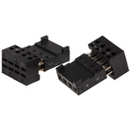 Stelvio Kontek 4-Way IDC Connector Socket for Cable Mount, 1-Row