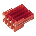 TE Connectivity 4-Way IDC Connector Socket for Cable Mount, 1-Row