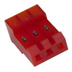 TE Connectivity MTA-156 Series 3.96mm Pitch Right Angle Cable Mount IDC Connector, Socket, 3 Way, 1 Row