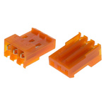 TE Connectivity MTA-156 Series 3.96mm Pitch Right Angle Cable Mount IDC Connector, Socket, 3 Way, 1 Row