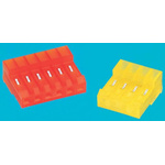 TE Connectivity MTA-156 Series 3.96mm Pitch Right Angle Cable Mount IDC Connector, Socket, 10 Way, 1 Row
