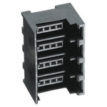 TE Connectivity 4-Way RITS Connector for  Through Hole Mount, 4-Row