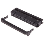 RS PRO 40-Way IDC Connector Socket for Cable Mount, 2-Row