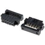 Amphenol Communications Solutions 10-Way IDC Connector Socket for Cable Mount, 2-Row