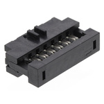 Amphenol FCI 12-Way IDC Connector Socket for Cable Mount, 2-Row