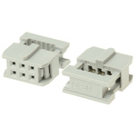 ASSMANN WSW 6-Way IDC Connector Socket for Cable Mount, 2-Row
