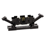 TE Connectivity 16-Way IDC Connector Plug for Panel Mount, 2-Row