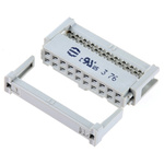 HARTING 20-Way IDC Connector Socket for Cable Mount, 2-Row