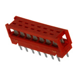 TE Connectivity 14-Way IDC Connector Plug for Cable Mount, 2-Row
