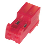 TE Connectivity 2-Way IDC Connector Socket for Cable Mount, 1-Row