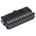 TE Connectivity 24-Way IDC Connector Socket for Cable Mount, 2-Row