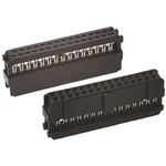 TE Connectivity 30-Way IDC Connector Socket for Cable Mount, 2-Row
