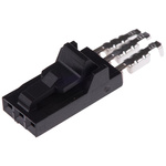TE Connectivity 3-Way IDC Connector Socket for Cable Mount, 1-Row