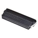 TE Connectivity 60-Way IDC Connector Socket for Cable Mount, 2-Row