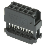 TE Connectivity 10-Way IDC Connector Socket for Cable Mount, 2-Row