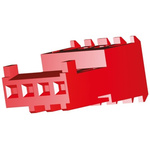 TE Connectivity 6-Way IDC Connector Socket for Cable Mount, 1-Row