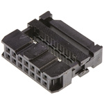 Amphenol 14-Way IDC Connector Socket for Cable Mount, 2-Row