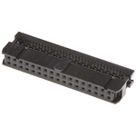 Amphenol ICC 34-Way IDC Connector Socket for Cable Mount, 2-Row