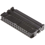 Amphenol 30-Way IDC Connector Socket for Cable Mount, 2-Row