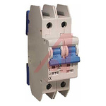 Altech DIN Rail Mount L 2 Pole Thermal Magnetic Circuit Breaker -, 15A Current Rating