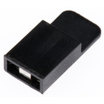 Amphenol FCI Jumper Female Straight Black Closed Top, Handle Pull 2.54mm Pitch