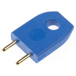 HARWIN Shorting Link Male Straight Blue Closed Top 2 Way 1 Row 5.08mm Pitch