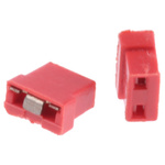 HARWIN Jumper Female Straight Red Open Top 2 Way 1 Row 2mm Pitch