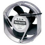 Sanyo Denki, 24 V dc, dc Axial Fan, 172 x 150 x 51mm, 509.7m³/h, 31.2W