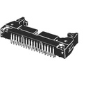 Omron 64-Way Connector Plug for  Through Hole Mount, 2-Row